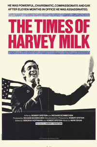 Times of Harvey Milk Movie Poster Print - 11x17