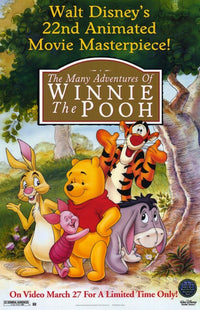 The Many Adventures of Winnie the Pooh Movie Poster Print 11x17