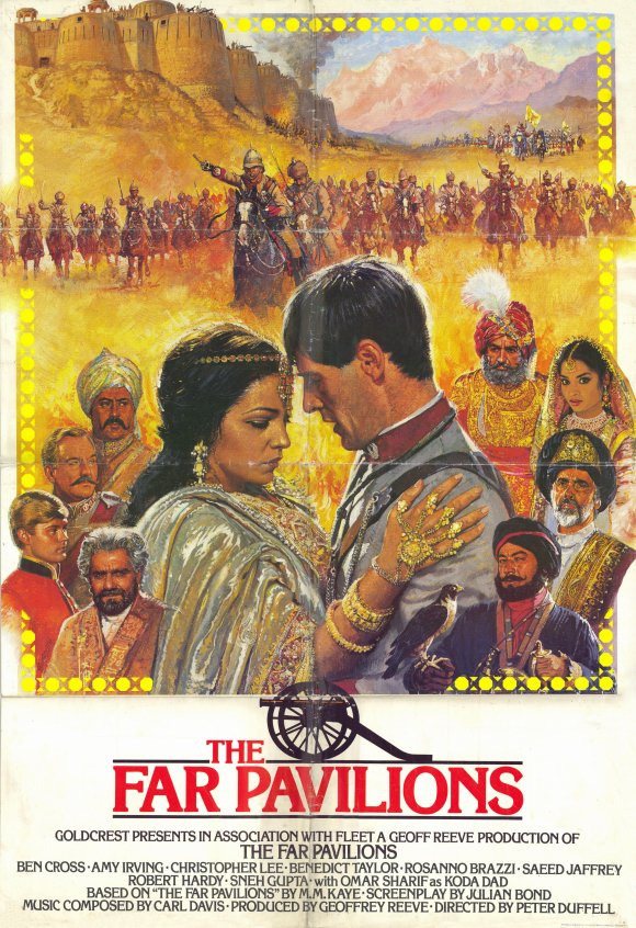 The Far Pavilions Movie Poster Print showcasing vibrant colors and imagery.