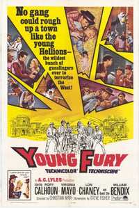Young Fury Movie Poster Print showcasing cinematic excitement