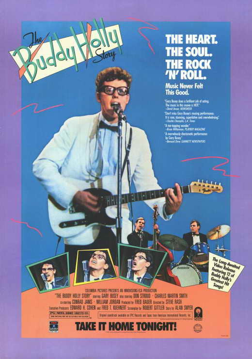 The Buddy Holly Story Movie Poster Print (11x17) - MOVEF0044