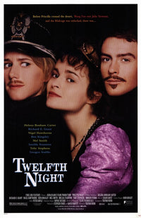 Twelfth Night Movie Poster Print showcasing classic Shakespearean art.