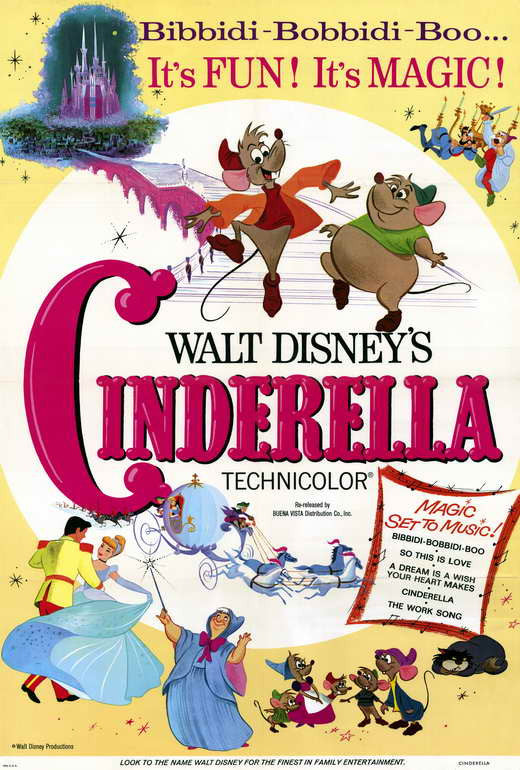 Cinderella Movie Poster Print (27 x 40) - Item #MOVEF0357