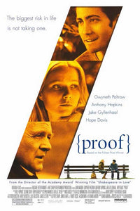 Proof Movie Poster Print showcasing cinematic artistry.