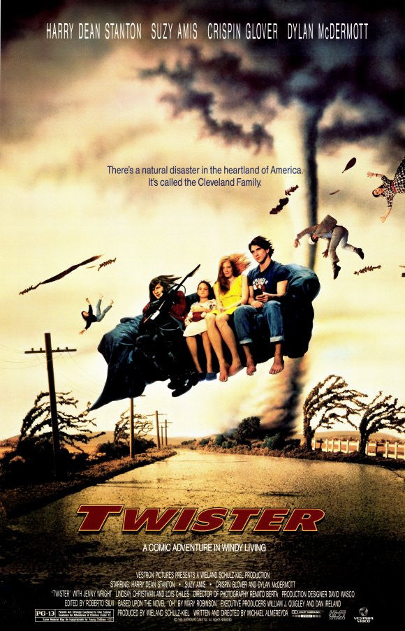 Twister Movie Poster Print 11x17 | Posterazzi