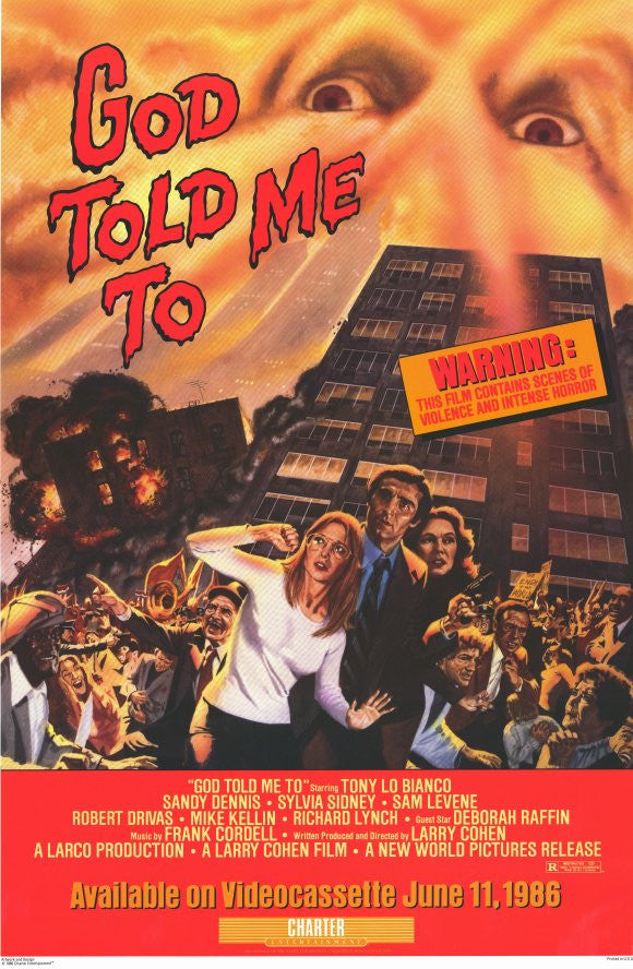 God Told Me To Movie Poster Print - 11x17 | Posterazzi