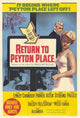 Return to Peyton Place Movie Poster Print showcased in a stylish setting.