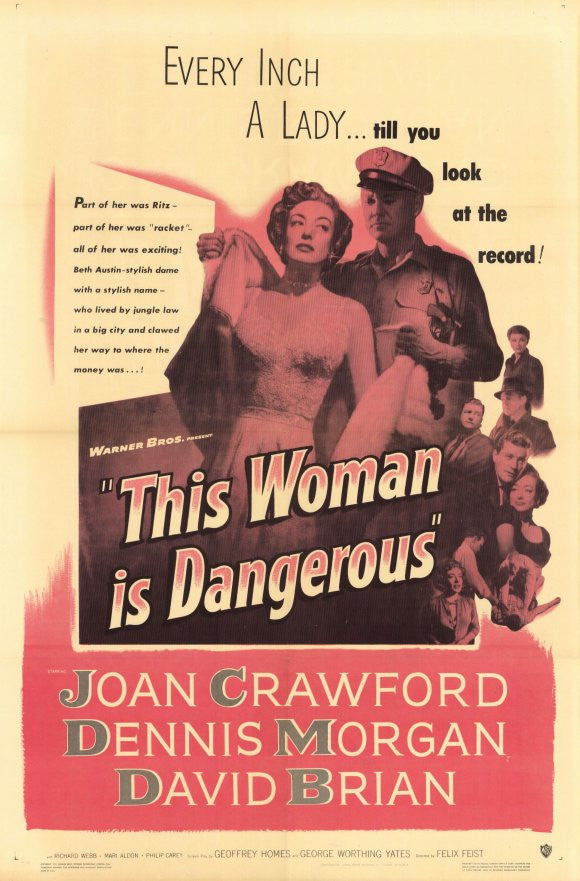 This Woman Is Dangerous Movie Poster Print (11x17)