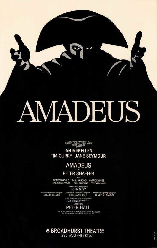 Amadeus Broadway Movie Poster Print - 11 x 17