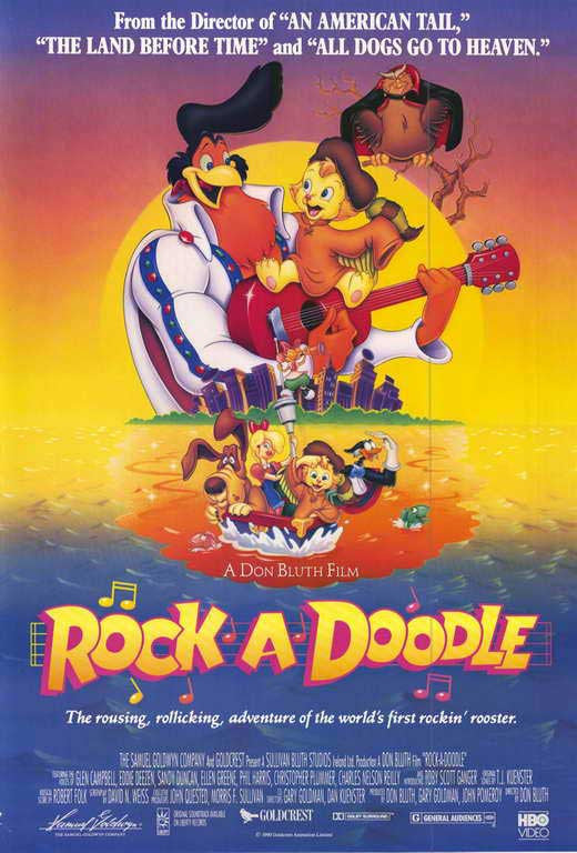 Rock-a-Doodle Movie Poster Print (11x17) | Posterazzi