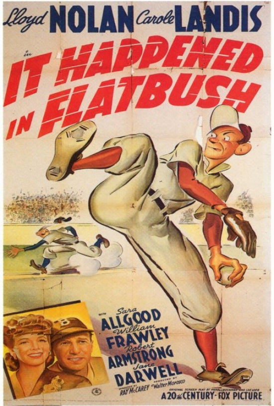It Happened in Flatbush Movie Poster Print showcasing classic cinema art.