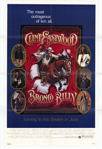 Bronco Billy Movie Poster Print showcasing classic film art.