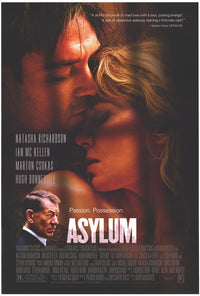 Asylum Movie Poster Print showcasing a chilling visual theme.
