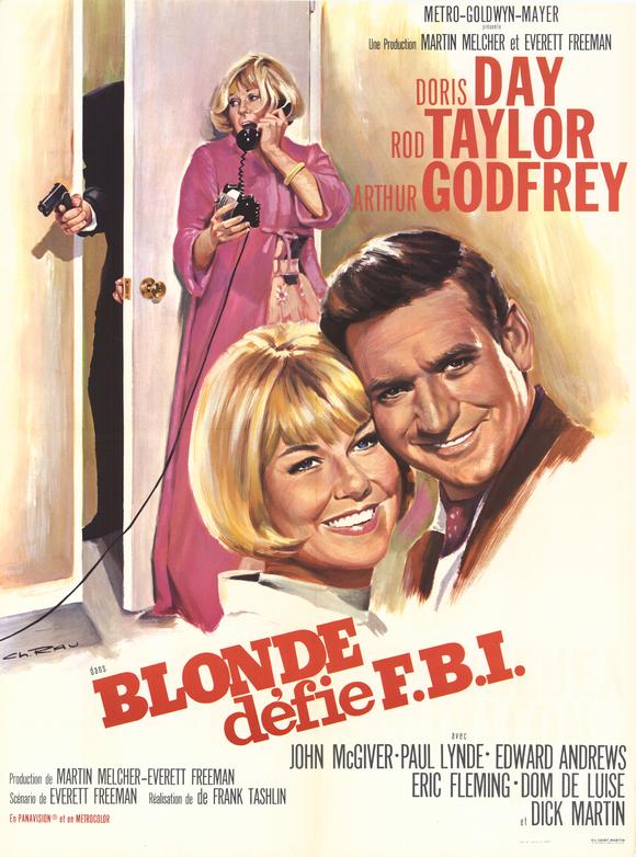 The Glass Bottom Boat Movie Poster Print featuring classic film art.