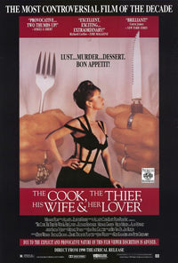 The Cook, the Thief, His Wife & Her Lover Movie Poster (27x40)