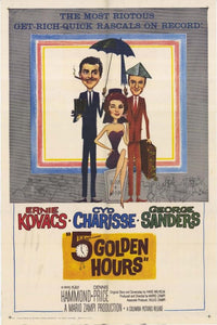 Five Golden Hours Movie Poster Print showcasing vibrant colors and cinematic art.