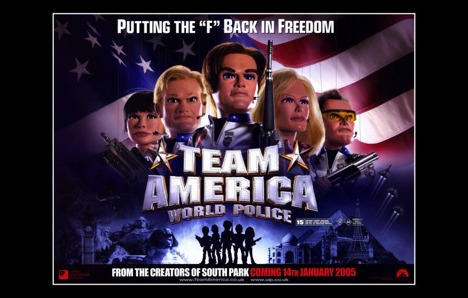 Team America: World Police Movie Poster Print (11x17)