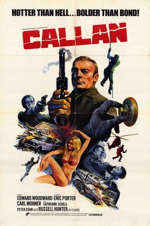 Callan Movie Poster Print 11x17 - Perfect for Home or Office