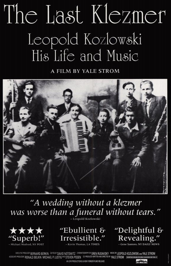 The Last Klezmer Movie Poster Print showcasing vibrant Klezmer music theme.