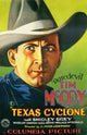 Texas Cyclone Movie Poster Print showcasing vibrant cinema artwork.