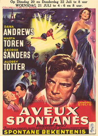 Assignment Paris Movie Poster Print featuring captivating cinematic visuals.