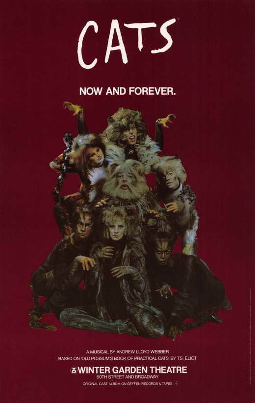 Cats (Broadway) Movie Poster Print - 11x17 | Posterazzi