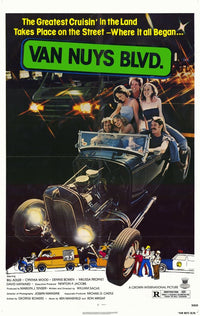 Van Nuys Blvd. Movie Poster Print showcasing vibrant colors and iconic imagery.