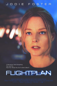 Flightplan Movie Poster Print showcasing thrilling visuals.