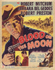 Blood on the Moon Movie Poster Print showcasing classic cinema art.
