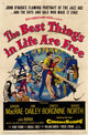 The Best Things in Life Are Free Movie Poster Print featuring vibrant colors.