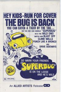 Vibrant Superbug Movie Poster Print showcasing dynamic colors and engaging imagery.