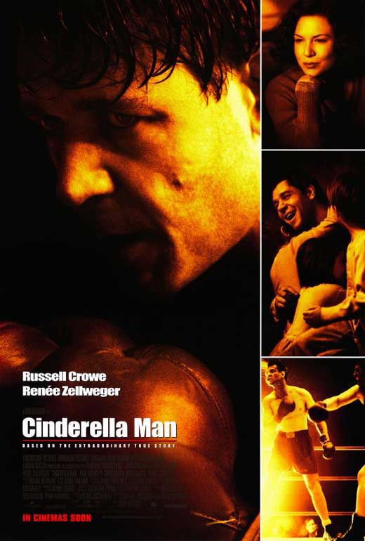 Cinderella Man Movie Poster Print showcasing the inspiring boxing story.