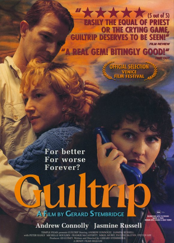 Guiltrip Movie Poster Print showcasing captivating cinematic artwork.