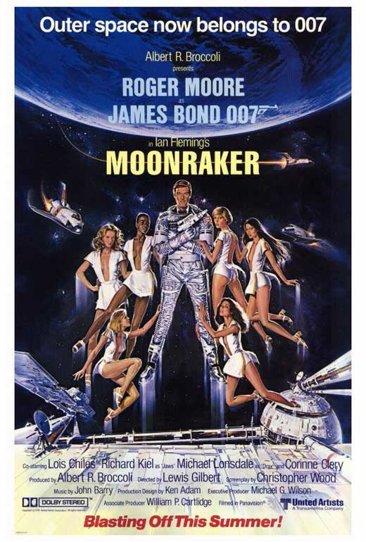 Moonraker Movie Poster Print - 27x40 | Posterazzi