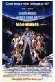 Moonraker Movie Poster Print showcasing vibrant colors and iconic design.