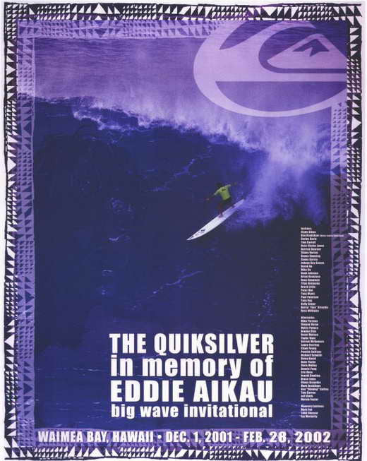 Quiksilver Big Wave Invitational Movie Poster Print 11x17