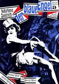 The Blue Angel Movie Poster Print showcasing classic cinema artwork.
