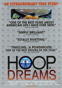 Hoop Dreams Movie Poster Print showcasing inspiring basketball journey.