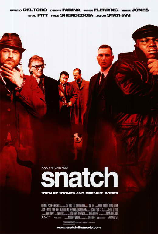 Snatch Movie Poster Print (27x40) - Perfect for Home Décor