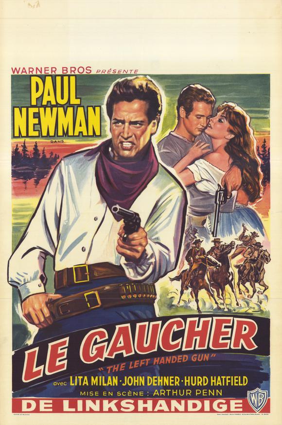 The Left-Handed Gun Movie Poster Print showcasing cinematic art