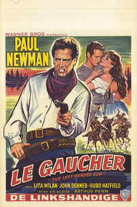 The Left-Handed Gun Movie Poster Print showcasing cinematic art