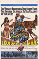 Legions of the Nile Movie Poster Print showcasing ancient Egyptian themes.