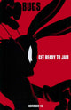 Space Jam Movie Poster Print featuring Michael Jordan and Looney Tunes