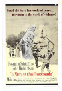 Nun at the Crossroads Movie Poster featuring supernatural themes.