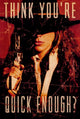 The Quick and the Dead Movie Poster Print featuring western themes.