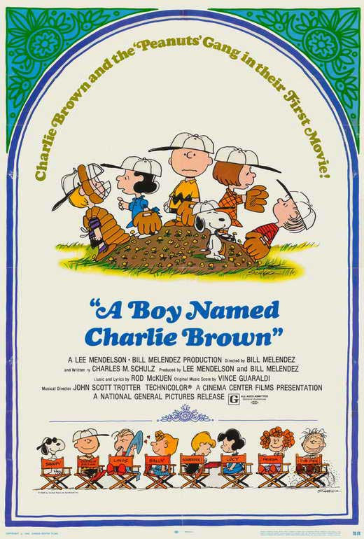 A Boy Named Charlie Brown Movie Poster Print - 27x40