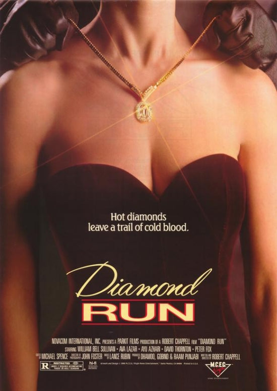 Diamond Run Movie Poster Print showcasing vibrant action imagery.