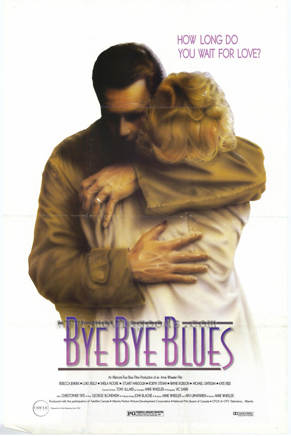 Bye Bye Blues Movie Poster Print showcasing vibrant colors and nostalgic design.