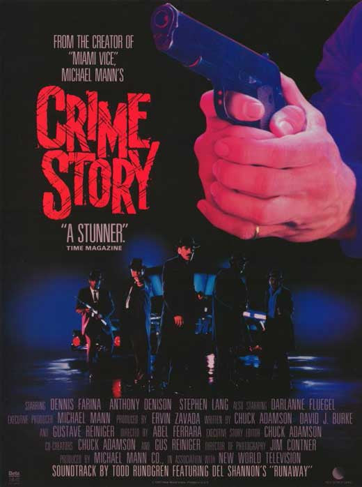 Crime Story Movie Poster Print - 11x17 | Posterazzi