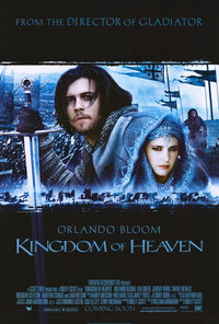 Kingdom of Heaven Movie Poster Print showcasing epic crusade imagery.